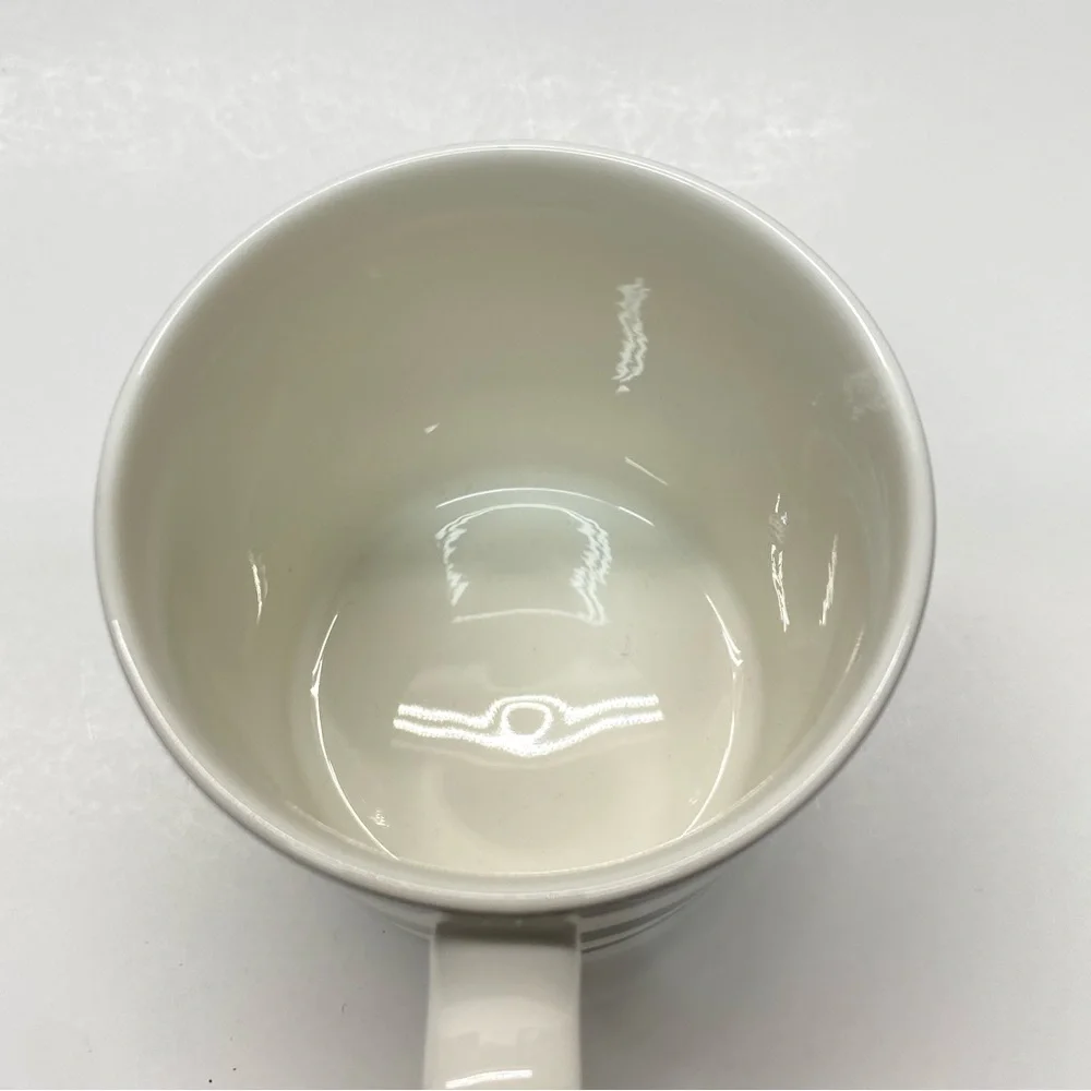 Kate Spade New York Lenox What's in a Name Letter C Mug Coffee/Tea Cup Striped